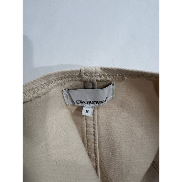 WeWoreWhat Denim Corset in Unbleached - Picture 5 of 5